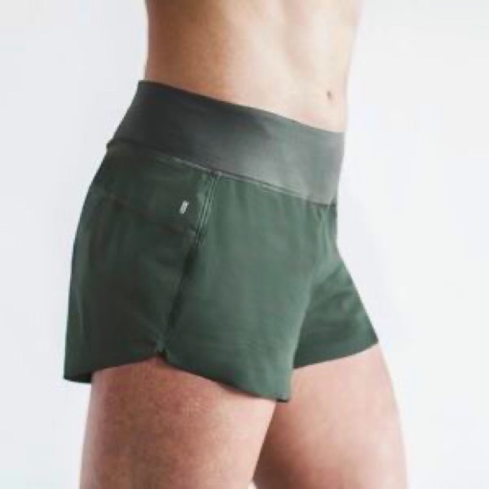 NoBull Project - Pace Short 3” - Ivy Green/Small
